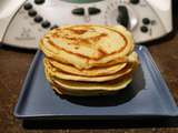 Pancakes au thermomix de Vorwerk