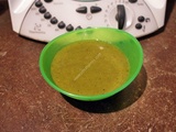 Soupe courgette pomme de terre vache qui rit