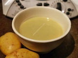 Velouté de courgette pomme de terre à la coriandre au thermomix de Vorwerk