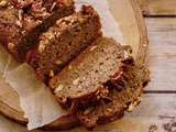 Banana bread aux dattes sans blé , sans lactose , sans oeufs