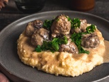 Boulettes de viande sauce crémeuse