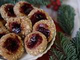 Bredele à la cannelle et à la framboise