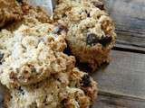 Cookies aux flocons d'avoine et pépites de chocolat