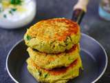 Croquettes de chou-fleur et pois chiches