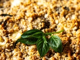 Crumble de légumes d'été au chèvre