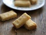 Délicieux shortbread comme je les aime pour accompagner les desserts