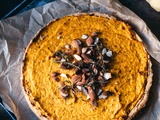 Divine tarte à courge et au cheddar ( coup de coeur)