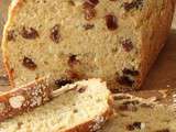 Fruit soda bread aux raisins