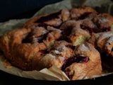 Gâteau yaourt aux prunes