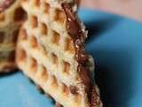 Gaufre briochée express  au Nutella pour un goûter gourmand