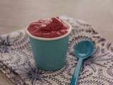 Glace minute aux fruits rouges sans sorbetière