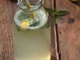 Limonade rafraîchissante  citron /verveine