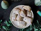 Mini stollen au citron et gingembre confits