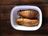 Patates douces façon Hasselback