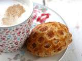 Pies feuilletés à la crème de noix de coco