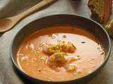 Tabasco pimente ma cuisine : bisque de crevettes et pain de maïs