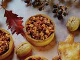 Tartelettes caramel et fruits secs