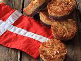 Tartelettes danoises aux amandes effilées et chocolat en l'honneur de la fête nationale danoise