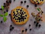 Tartelettes rustiques mûres amandes