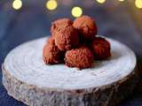 Truffes chocolat noir et chocolat Dulcey