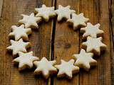 Zimsterne , étoiles à la cannelle , petits gâteaux de l'Avent