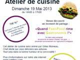 Ateliers de cuisine  Patibio  pour snacker bio et bon