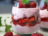 Mousse italienne aux framboises... Hmm