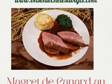 Magret de canard au caramel d'orange