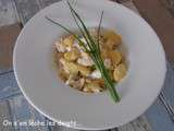 Salade de cabillaud et pommes de terre pour l'été