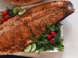 Version du filet de Saumon grillé aux poivres pour le Brunch de Pâques