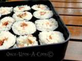 Makis au fromage d’amandes