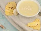 Velouté de chou-fleur et ses tortillas au fromage