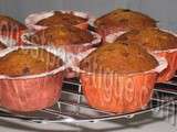 Muffins poire-chocolat