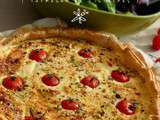 Tarte Pesto Tomates et Pistaches