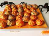 Chouquettes aux couleurs d'Halloween