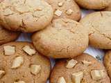 Cookies gourmands au spéculoos et chocolat dulcey