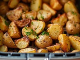 Pommes de terre sautées à l’air fryer : croustillantes et faciles