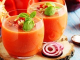 Thermomix Gaspacho : du classique tomate–concombre aux versions courgette ultra fraîches