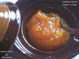 Confiture maison potiron orange