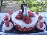 Petit fraisier pour un jour inoubliable