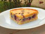 Tarte amandine pommes cassis