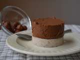 Entremet noisette - mousse choco-coco-potimarron pour le  blog anniversaire 