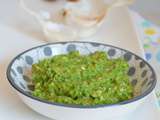 Pesto des fanes d'oignons nouveaux