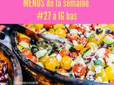 Menus de la semaine ig bas #28