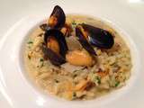 Risotto de Moules au safran et parmesan