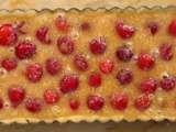 Tarte amandine aux cerises