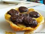 Atelier d'avril: Repas normand 1: tarte tatin boudin noir-pommes