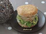 Burgers poulet avocat