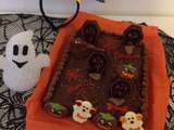 Gâteau cimetière d’Halloween au thermomix ou sans