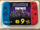 Gâteau fortnite en pâte à sucre au thermomix ou sans